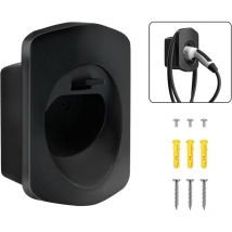 Wandhalterung Für Typ-2-kabel Halterung Für Typ-2-ladegerät Für Elektroautos Mit Iec-62196-2-anschluss Kabelorganisator Für Ladestationen, Schwarz
