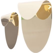 Toolight Wandlampe gold – 3W – 4000K – IP20 – für Büro, Esszimmer, Flur, Küche, Kinderzimmer, Wohnzimmer, Schlafzimmer