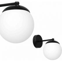 Wandleuchte Lima schwarz 1xE14