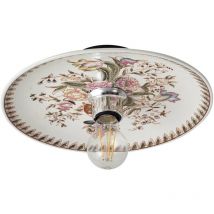 Wandleuchte, Wandlampe Innen 'Faelira' aus Keramik für Wohnzimmer & Esszimmer von Lucande