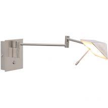 Steinhauer - wandleuchte - Retina - stahl - metall - bettlampe -