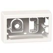 ARNOCANALI – Italienische Standard-Gerätebox für 4 Module – Weiß (RAL9010) – 159 x 93 x 47 mm