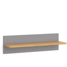 Wandregal Malia, Grau, 70 x 20 cm, Vitalispa