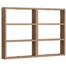 Wandregal mit 6 Ablagen H60 cm - JOY