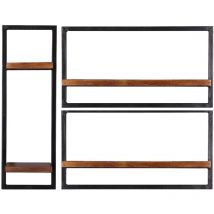 Wandregal Set 3tlg. Panama 09200-09