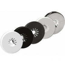 Wandrosette aus Kunststoff für Ventile und Rücklaufverschraubungen der Serien TopFar und LadyFAR 0441 Chrom