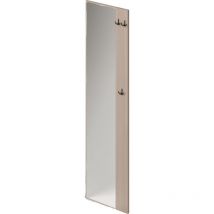 Wandspiegel-Garderobe in Olmo-Farbe H182x50x4cm