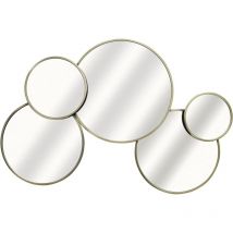 Wandspiegel Hängespiegel Badezimmerspiegel Satellitenspiegel Badspiegel Spiegelpaneel Wanddeko Dekospiegel Wohnzimmerspiegel Deko