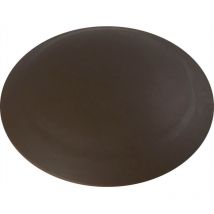 Wandpuffer Türpuffer ø 60 mm, Höhe 15 mm selbstklebend, Kunststoff braun