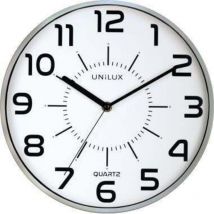 Unilux - Wanduhr Pop 30cm Kunststoff metallgrau Pop 30cm Kunststoff metallgrau