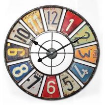 Balance Wanduhr Retro Ø 60 cm Uhren & Wecker