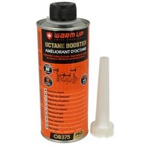 Warm up Octane Booster OB375 Miglioratore di Ottano Addittivo Per Benzina Aumento Cavalli 375ml
