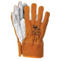 Warme Leder Arbeitshandschuhe mit Fleecefütterung