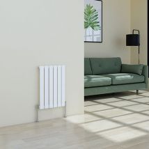 Warmehaus - White Radiator Flat Panel Horizontal Single 600x408mm