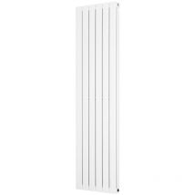 Warmehaus - Designer Radiator Flat Panel White Vertical Double Panel 1800x408mm