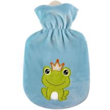 Wärmflasche 0,8 l, Froschkönig Bezug