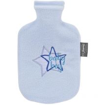 Wärmflasche mit Plüschbezug 2fach sortiert