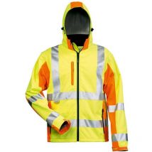Elysee - Warnsoftshelljacke Jim Gr. s gelb/orange