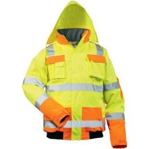 Safestyle - Warnschutz-Pilotenjacke Mats Gr.L gelb/orange