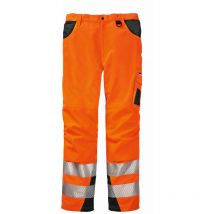 Warnschutz-bundhose Tennessee Leuchtorange/grau Größe 68