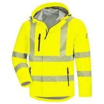 Nitras - Warnschutz Regenjacke motion tex viz plus 7177 neongelb Gr.L