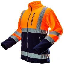 Warnschutzjacke Aus Polar Fleece 280g/m² Orange Xxl