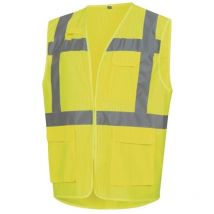 Warnweste 7119 Größe m neongelb en iso 13688/EN iso 20471/EN 1149