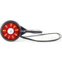 WAS - Luce d'ingombro laterale Cavi terminali Luce di segnalazione laterale, destra, sinistra 12 v/dc, 24 v/dc Vetro tras
