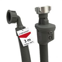 Was Sicherheits-Zulaufschlauch, 3/4'IG x 3 m x 3/4'IG, 10 Bar / 90°C
