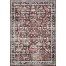 Waschbarer Teppich George Multicolor 300x400 cm benuta Flauschig Weich