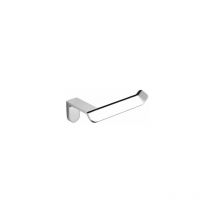 Alfa Dyser - Waschbecken-Toilettenpapierhalter aus korallenrotem Chrom