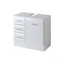 Waschbeckenschrank RIMINI-03, Hochglanz weiß, b x h x t ca.: 60 x 56 x 35cm