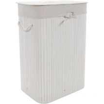 Wäschekorb aus Bambus zora, 72 l