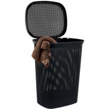 Bathroom Solutions - Wäschekorb mit Deckel, 60 l