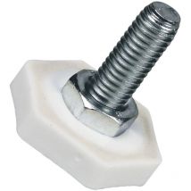 Ersatzteil - Verstellbarer Gerätefuß vorne - Whirlpool bauknecht, laden, ignis, indesit, proline, kitchenaid, radiola, ariston hotpoint, siemens,