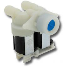 Ersatzteil - 2-Weg-Magnetventil 90° - Whirlpool bauknecht, ignis, laden, kitchenaid, privileg, gala, ariston hotpoint, indesit, polar, maytag, tegran