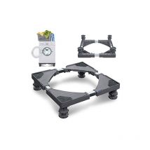 Waschmaschinen Untergestell Waschmaschine Sockel Kühlschrank Untergestell für Waschmaschine Trockner Gefrierschrank, Einstellbare Breite 44-75 cm