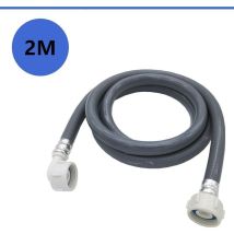 Waschmaschinen-wasserschlauch, 2 M Zulaufschlauch-verlängerungswasserrohr, 25 Mm 3/4 Zoll Winkel-/gerade-wasserzulaufschlauch, Für Geschirrspüler, 