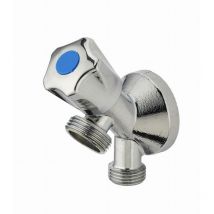 Noyon&thiebault - Waschmaschinenventil mit Klappe mit Applikator Monoblock Außengewinde M1/2' (15x21) Außengewinde M3/4' (20x27) 808-1520CC1