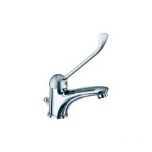 Eurorama - Waschtischmischer mit klinischem Hebel und 1'1/4 Ablaufgarnitur aus verchromtem Messing Reno