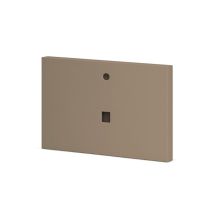 Waschtischplatte Vulcano 70 X 51 X 2,6 Cm Farbe Moka Ral 1019