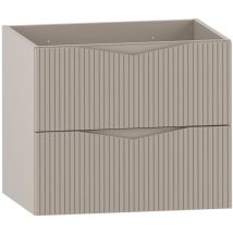 Waschtischunterschrank 60cm Tao Mit 2 Schubladen, Kaschmir
