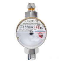 Waschtischzähler ECO TWO in ONE, 1/2", 80mm Warm- und Kalt