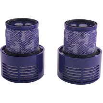 Tlily - Washable Filter Unit for Dyson V10 SV12 Cyclone Animal Absolute Total Clean Vacuum Cleaner (Pack of 2)