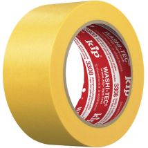 Abdeckband 3308 WASHI-TEC Premium Plus Goldkrepp glatt gelb Länge 50 m Breite 48 mm