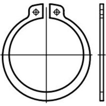 Din 471 Sicherungsringe Für Wellen, 110 X 131,2 X 4, 1.4122 Blank - Reidl