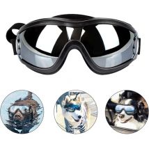 SNQ - Wasser- und winddichte Hundesonnenbrille für mittelgroße und große Hunde