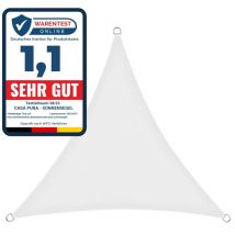 Atmungsaktives Sonnensegel Weiß 5 x 5 x 7 m