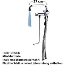 Ich-zapfe - Wasserhahn, Küchenarmatur, Wasserarmatur - Mischbatterie Für 1 Becken Hochdruck