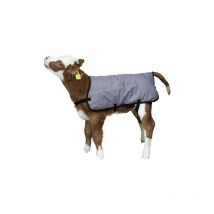 Insprovet - Wasserdichte Decke fЩr graue Klber 80 cm. Waschkabel in die Ecke.